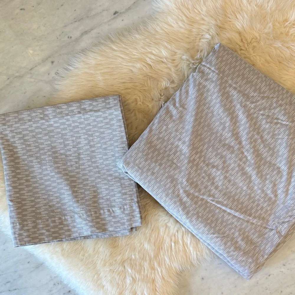 West Elm King Cotton Sheets 4 Piece Set